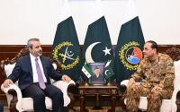 CDF discusses defence cooperation with Syrian FM, Congolese delegation