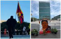 Prayers, protests mark 49th day of Lobga Rangzen’s self-immolation death, and to protest China’s forced assimilation move in Tibet