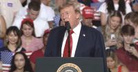 President Trump Shuts Down Protester at Myrtle Beach Rally for Graham: ‘Your mom is voting for us’