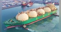 LNG carrier conversion for Gabon gas project advances at Dubai shipyard