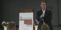 Oklahoma Gov. Kevin Stitt makes stop in Atoka during statewide farewell tour