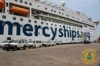 Global Mercy docks in Tema for 10-month free medical mission