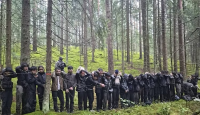 Latvia detains 28 migrants who entered from Belarus through border tunnel