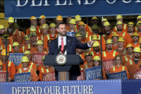 Vance Visits His Ohio Hometown to Hail $1 Billion Investment in Steel Plant