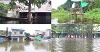 Myanmar villagers plead for medicine and clean water as floods swallow homes