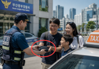 Busan Police Recover Taiwanese Family's Lost Wallet in an Hour