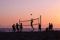 At 14, a British Muslim volleyball star is breaking new ground in an unlikely sport