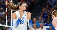 Morgan Gaerte looks the part of a star in her Kentucky debut