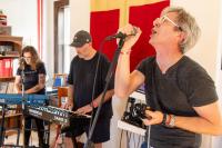 Festivalgoers visit Danish Cultural Center for food, drinks and live music