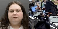 Muslim convert 'plotted to blow up politicians by disguising herself as New York food delivery worker'