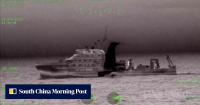 Mainland Chinese research ship spotted near Taiwan’s largest naval base