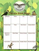 Climate Book Bingo