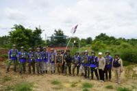 ASEAN Observer Team Inspects Thai Military’s Deployment of Shipping Containers in Prey Chan Village