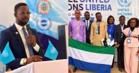 NAYCOM Commissioner Joseph Maada Lahai Inspires Young Leaders at Liberia UN Conference