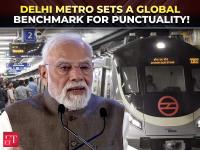 PM Modi compares the Delhi Metro with the metro systems in New York, Hong Kong, and Paris