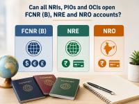 Can all NRIs, PIOs and OCIs open FCNR (B), NRE and NRO accounts?