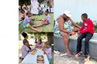 ‘Ann Jwe Ansanm’: Traditional games offer Haitian children a break from screens 