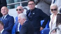 Fans can’t believe who Prime Minister Andy Burnham is sat next to at Everton’s Premier League opener vs Crystal Palace