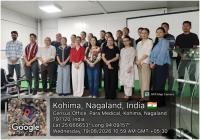 Regional health team reviews national programmes in Kohima