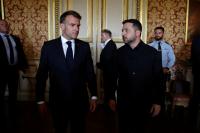 France agrees to accelerate air defence deliveries to Ukraine, Zelenskiy says