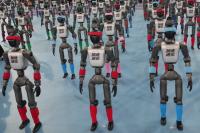 Chinese humanoid robots smash human records in 100m sprint and high jump at Beijing robot games