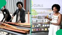 “Banana to beauty?”: Limpopo businesswoman Lufuno Nemakonde makes hairpieces from banana plants