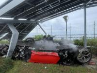 Lamborghini crash: Hawks CEO’s license withheld