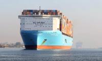 BANGKOK MAERSK, with 190K tons, transits Suez Canal