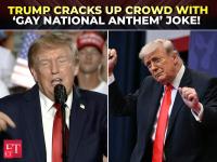 ‘Melania hates when I dance to that gay national anthem’: Trump jokes about YMCA in South Carolina