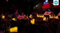 For an hour, Delhi disappeared into candlelight and jazz