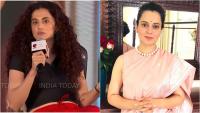 Taapsee Pannu addresses Kangana Ranaut feud, rules out joining politics