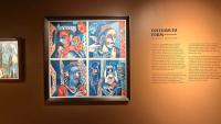 DAG’s exhibit captures Baroda’s partition art. Burnt surfaces, moulded wax, geometric designs