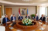 Patrick O’Neill of the U.S. Consulate General Introduced to Prime Minister Eman