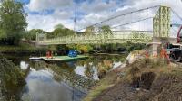 'Every bolt aligned exactly' at UK's first true suspension bridge in almost 100 years