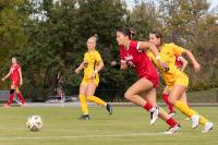‘Not good enough’: Indiana women’s soccer concedes late penalty, draws Bellarmine 1-1