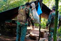 Environmental control operation in Misiones: poachers’ camps dismantled in the Yabotí Biosphere