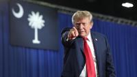 'I was on TV show with Donald Trump - he can't really read and we were all laughing at him'