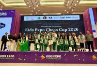 Turkmen Cadets Win Team Competition, Taking 24 Medals at the Kids Expo Chess Cup 2026