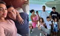 Cristiano Ronaldo's wife Georgina Rodriguez 'has adopted his three eldest children' just a week after they tied the knot in intimate ceremony