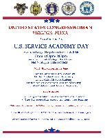 Congresswoman Virginia Foxx Hosts U.S. Service Academy Day on September 12