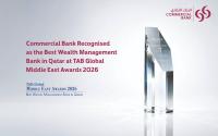 Commercial Bank wins ‘Best Wealth Management Bank in Qatar’ award