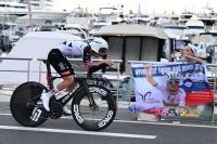 Vuelta a España: Tadej Pogačar claims stage 1 time trial and takes the first leader's jersey in Monaco