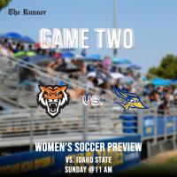 GAME PREVIEW: `Runners Mentally Prepare for Idaho State After Tough Loss