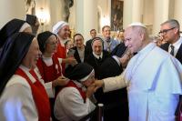 In San Marino, Pope Leo XIV Tells Young People: "We only find authentic freedom in Jesus Christ"