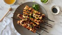 Honey Garlic Chicken Skewers Recipe