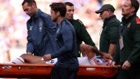 Crystal Palace star stretchered off in tears as injury nightmare returns on opening day