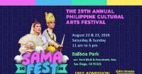SamaFest 2026 - 39th Philippine Cultural Arts Festival at Balboa Park