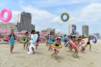 Beach resort in N. Korea draws thousands of domestic tourists
