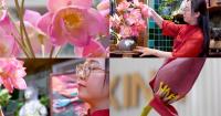 Hanoi baker turns traditional mooncakes into floral masterpieces