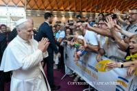 The Pope Defends Conscience in San Marino and “Always Loving the Church” in Rimini